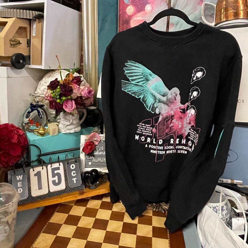 Staple Pigeon Stacked Photo
Crewneck Sweatshirt Black